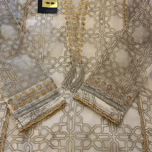 Khadi golden Kurta ⭐️ - Picture 4 of 5